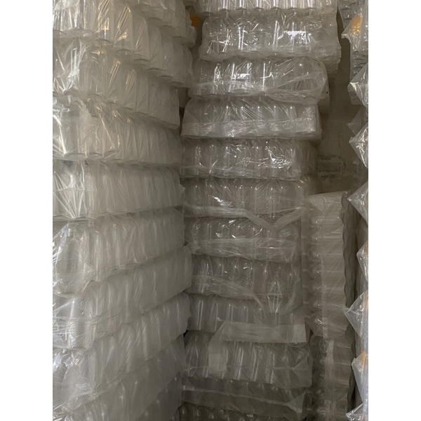 sỉ  Chai (dày) Miệng rộng + nắp đen f38