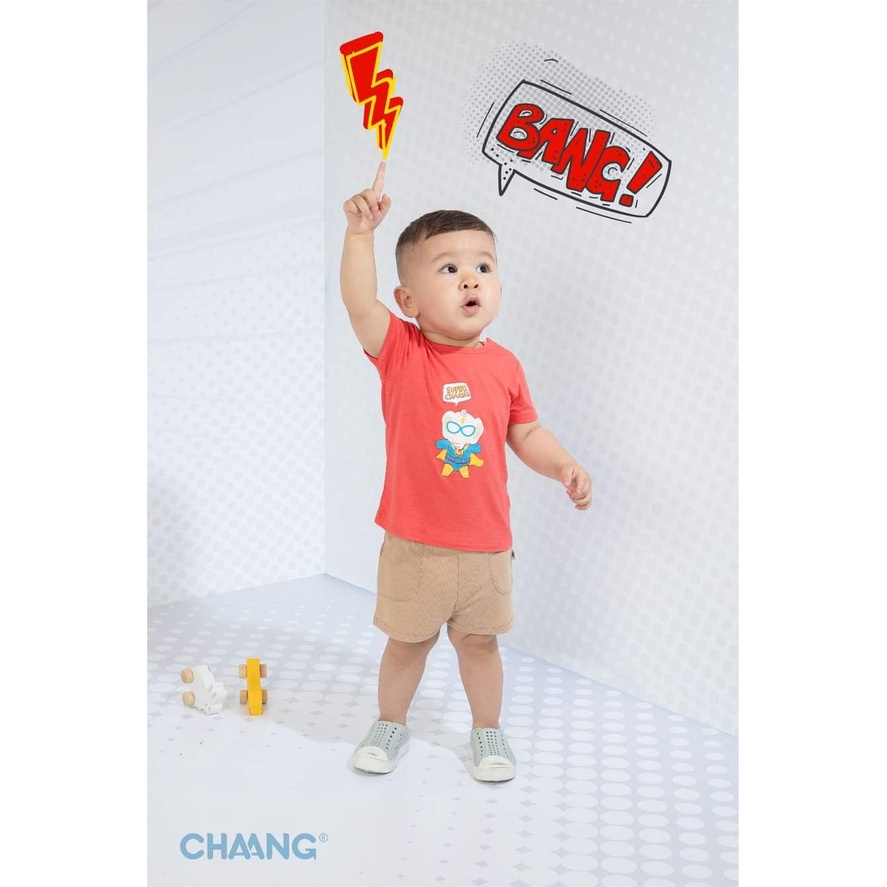 Chaang áo phông hero cute cho bé sale