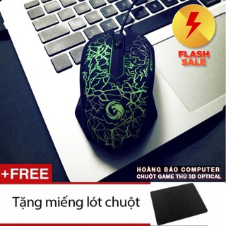 Chuột game thủ 3D Optical Mouse đèn LED nhiều màu cực nhạy