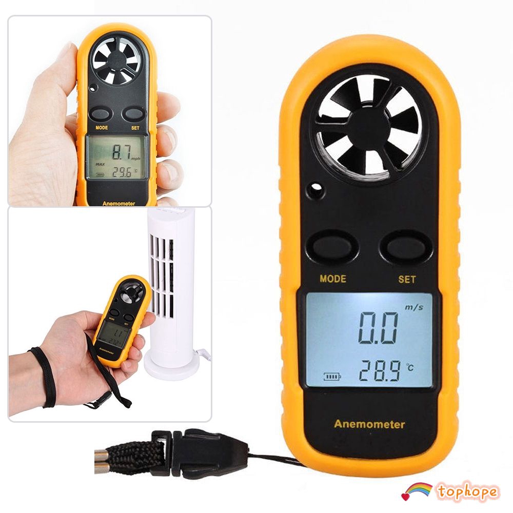 Máy đo tốc độ gió kỹ thuật số ANNIES chuyên dụng