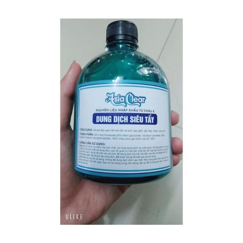 Dung dịch siêu tẩy Asian Clear 500ml