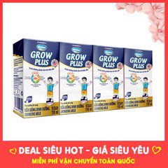 Thùng Sữa bột pha sẵn Dielac Grow Plus (Xanh) - 110ml