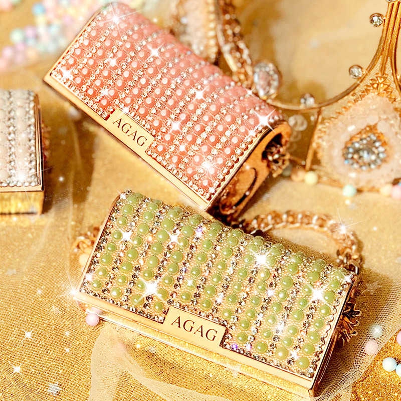 AGAG Son 3ce Velvet Matte Lipstick Moisturize Bag chain Lipstick Son nội địa trung | BigBuy360 - bigbuy360.vn