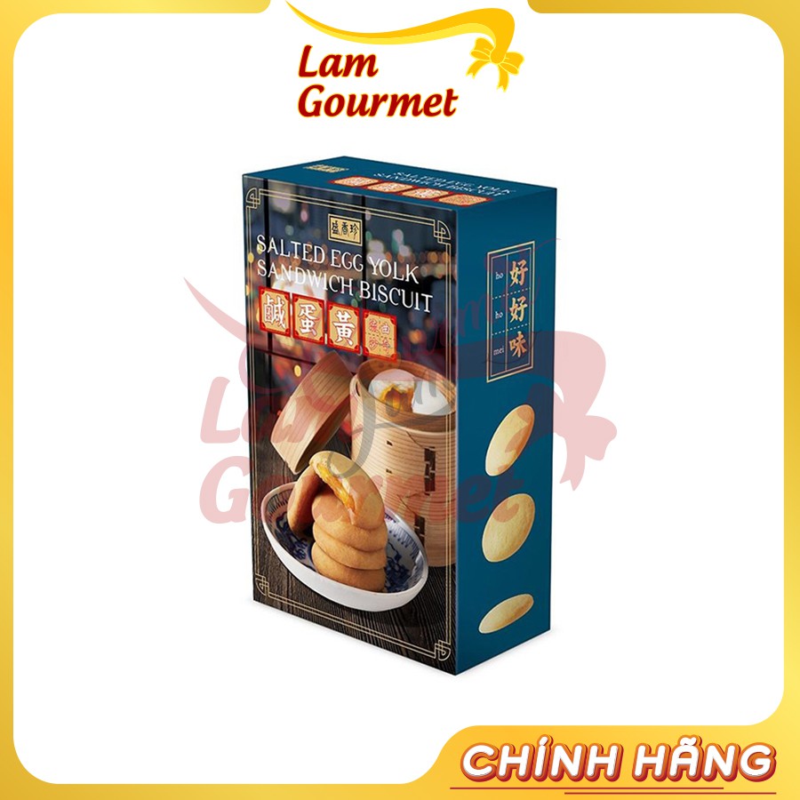 Bánh Quy Trứng Muối Sandwich Đài Loan 85g - Lam Gourmet