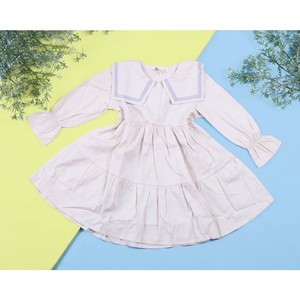 Váy thô Ofox cổ vuông LITIBABY 6/10T