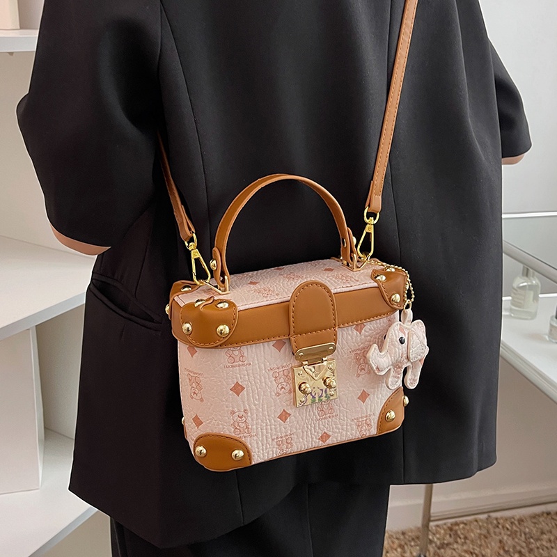 Túi IELGY đeo chéo in họa tiết thời trang chất lượng cao cho nữ