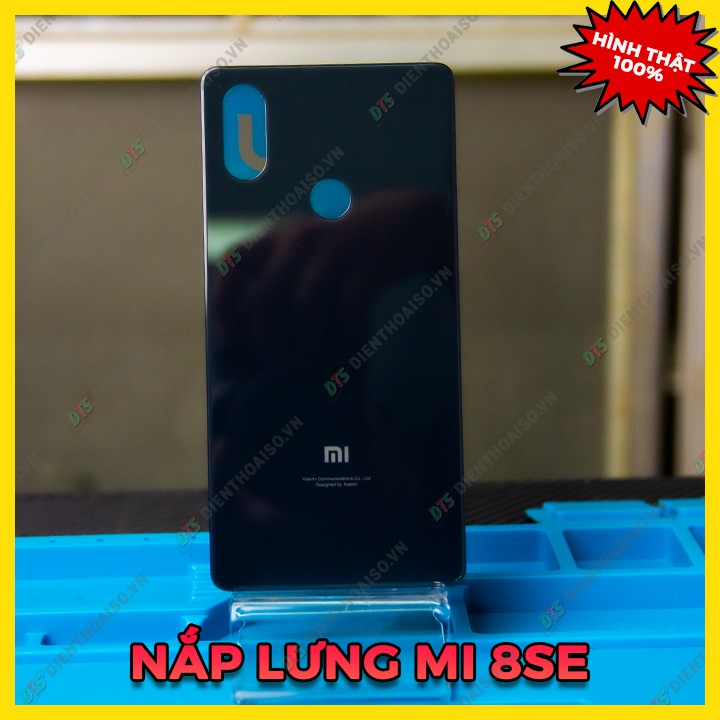 Nắp lưng Xiaomi Mi 8 SE xanh, đen, hồng, đỏ, trong suốt