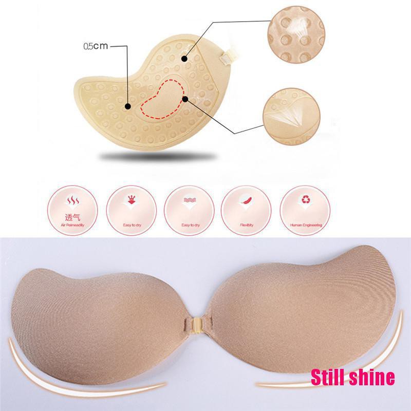 Bra nâng dán ngực bằng silicone cỡ lớn tiện dụng