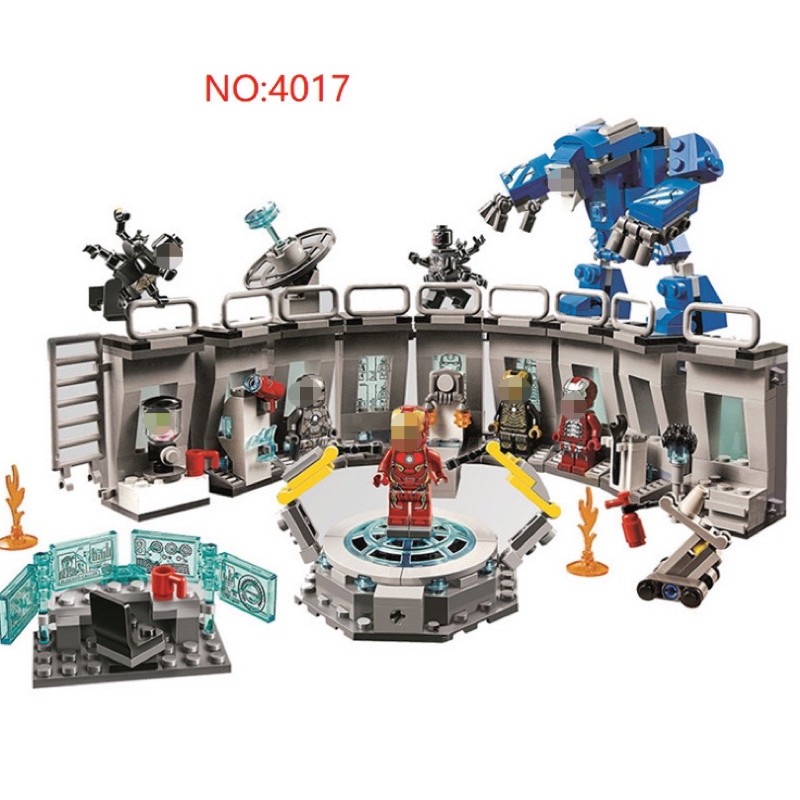 Lego con trai lắp ghép khu người báo thù và trò chơi-Avengers and game