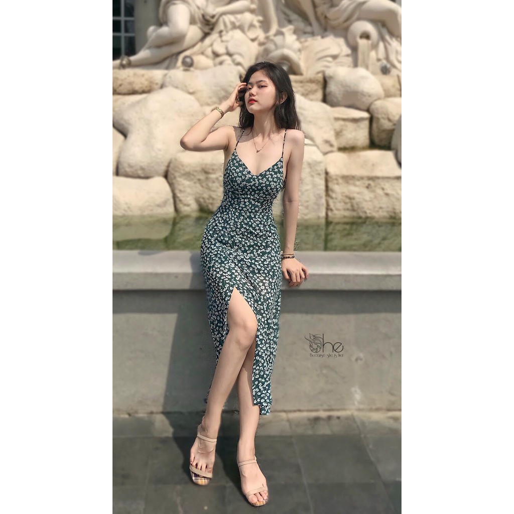 Alva Dress | Đầm maxi đi biển | 2 MÀU | SDX22 | BigBuy360 - bigbuy360.vn