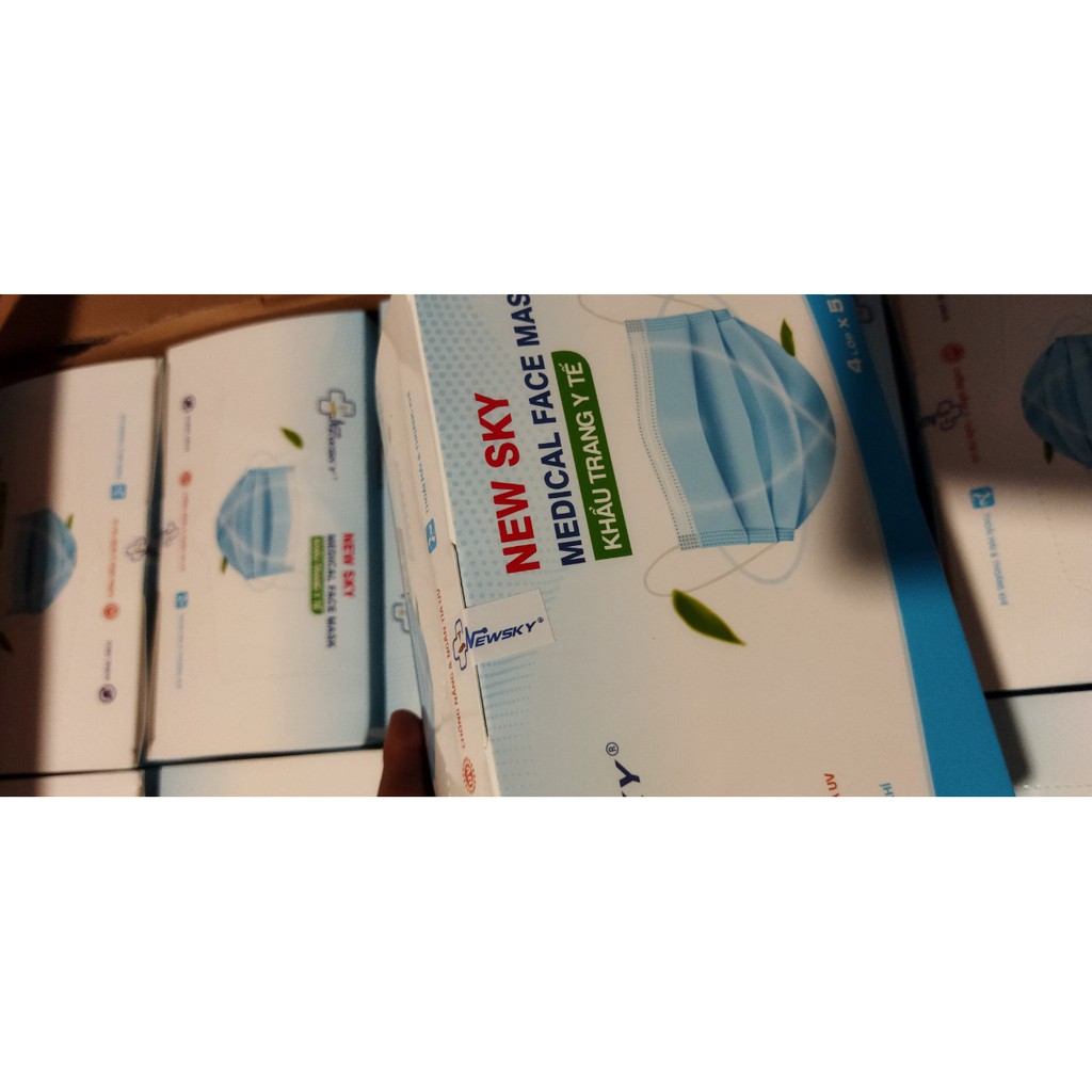 KHẨU TRANG Y TẾ 4 LỚP KHÁNG KHUẨN NEWSKY (Hàng chuẩn đẹp, cam kết hàng chính hãng công ty) | BigBuy360 - bigbuy360.vn