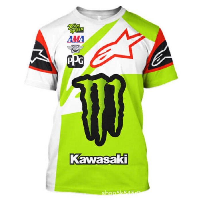 Áo Thun Tay Ngắn In Hình Xe Mô Tô 2022 F1 New KTM MOTO GP RED BULL Nhanh Khô Thời Trang Cho Nam