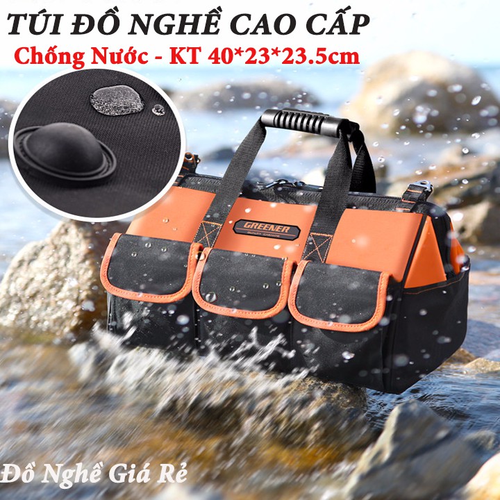 Túi đựng đồ nghề cao cấp Greener - Túi đồ nghề dụng cụ sửa chữa chống nước giá rẻ