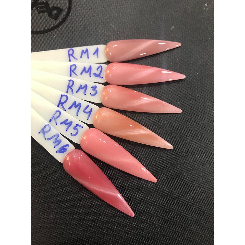 Sơn Gel AS vỏ đen Mã RM ( Cam Kết Chính Hãng - làm khô sơn gel bằng máy hơ uvled )