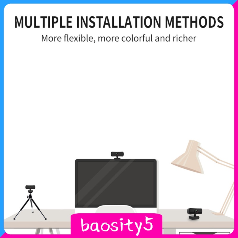 Webcam Kỹ Thuật Số Baosity5 1440p Hd 4.0m Pixels Usb 2.0 Kèm Micro | BigBuy360 - bigbuy360.vn