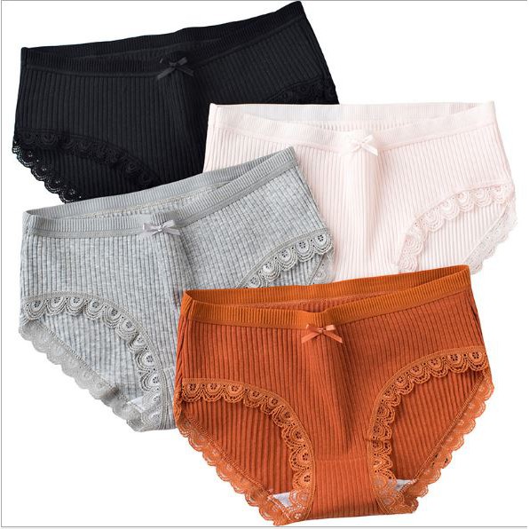 [ĐƯỢC CHỌN 11 MÀU] Quần chip lót nữ kháng khuẩn cotton gân tăm nơ thun lạnh dễ thương sexy gợi cảm rẻ đẹp YLY01 | BigBuy360 - bigbuy360.vn