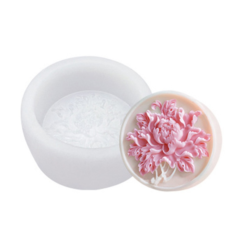 Khuôn silicone làm xà phòng hình bông hoa
