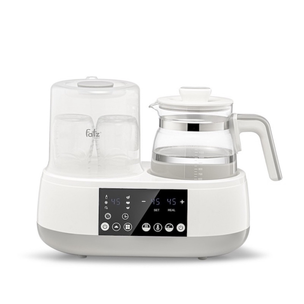Máy tiệt trùng bình và nấu nước pha sữa Fatz Baby Multimax 1, máy đa năng điện tử Fatz Baby, hâm nóng all in one Fatz