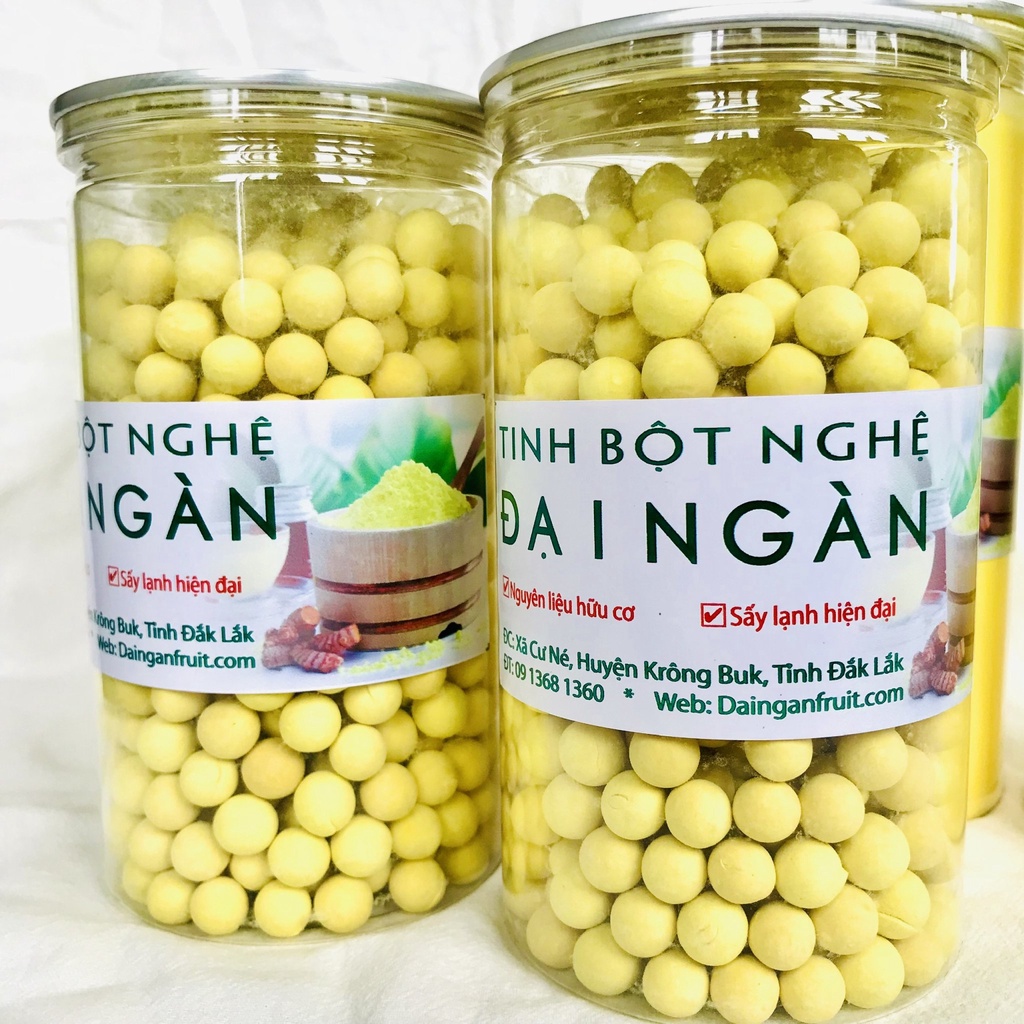 [CAO CẤP] 500Gr Tinh Bột Nghệ Đại Ngàn