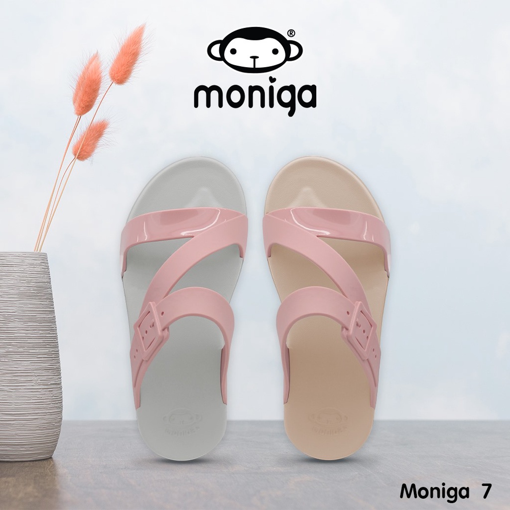 Dép Thái Lan Nữ Quai Ngang chữ Z đế cao Monobo Moniga 7