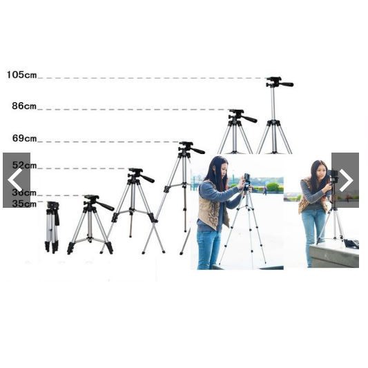 [ FREESHIP + GIÁ SỐC ] Chân Đế Chụp Hình Tefeng Tripod TF 3110 - 3 Chân Chup Hinh