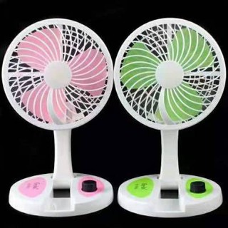 Quạt tích điện gấp gọn có đèn led KC 5811