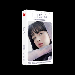 Postcard hộp ảnh Lisa Blackpink quà tặng dành cho fan hâm mộ