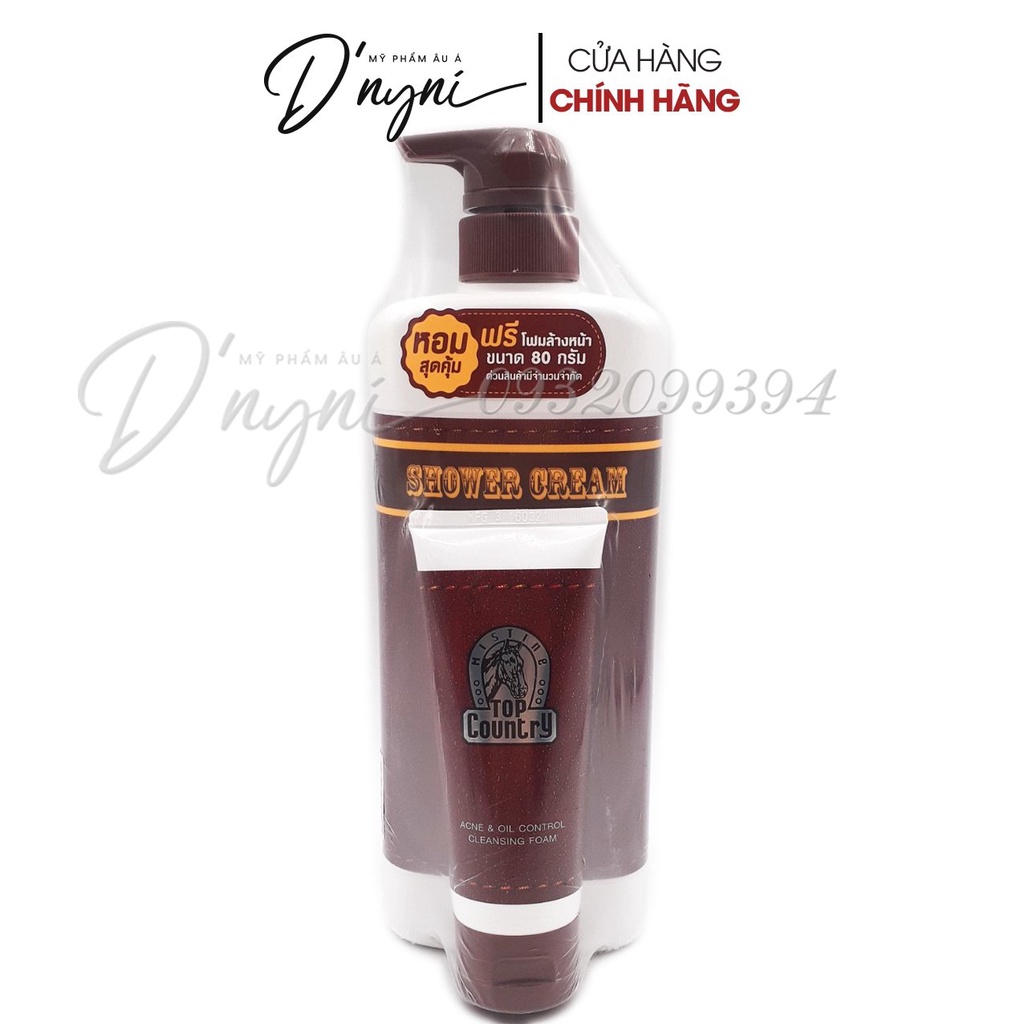 Sữa Tắm MISTINE TOP COUNTRY SHOWER CREAM 500 ML.