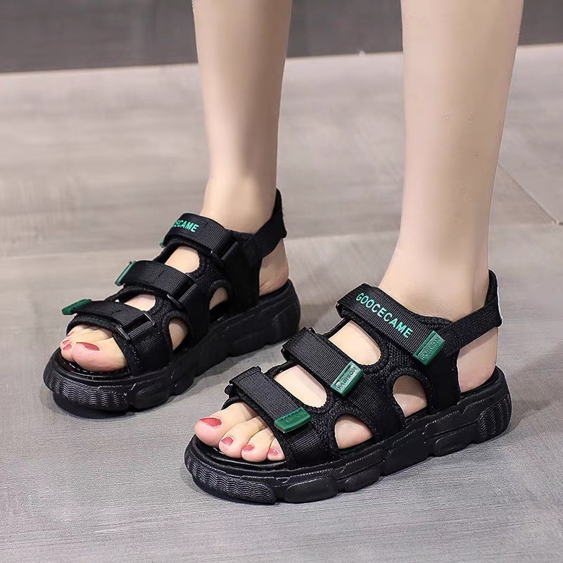 Sandal nữ 3 quai dán Came