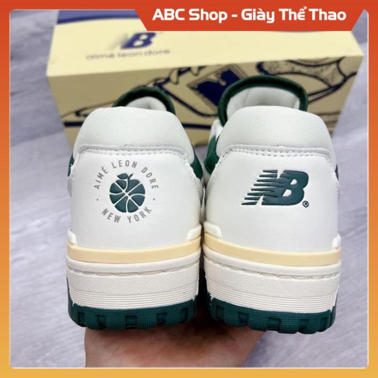 Giày New Balance 550 Green Yellow, Giày New NB crt300 574 trắng kem vàng Học SInh