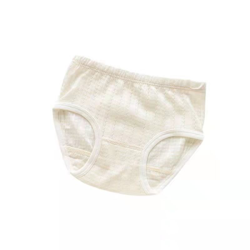 Bộ Đồ Lót Lưới Cotton Mỏng Mát Mẻ Mùa Hè Kiểu Mới Dành Cho Bé 1-6 Tuổi