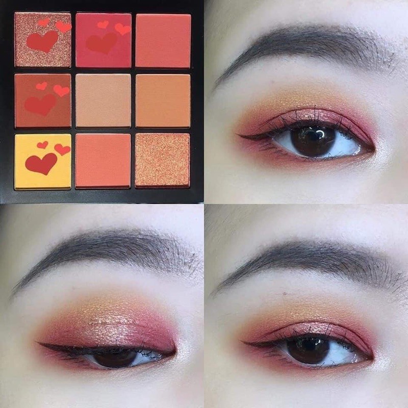 Bảng phấn mắt Huda Beauty Coral