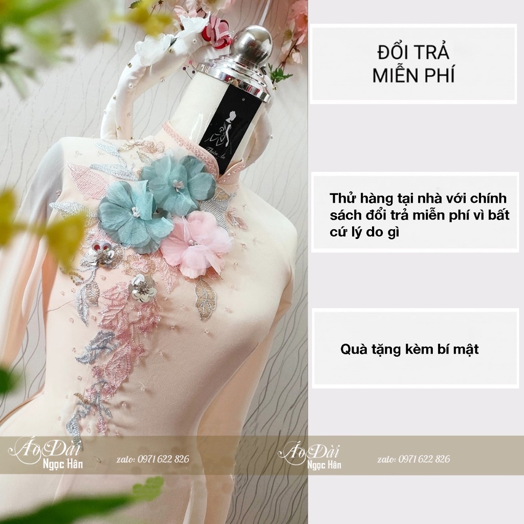 Áo Dài Cô Dâu AD12