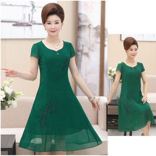 Váy nữ đầm nữ trung niên