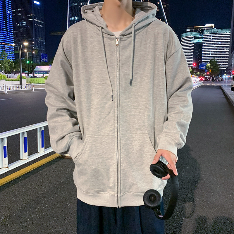 Áo Khoác Tay Dài Màu Trơn Đơn Giản Size S-3Xl Cho Nam | BigBuy360 - bigbuy360.vn