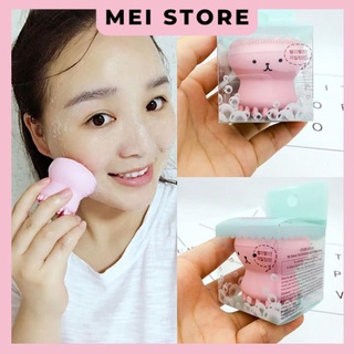 Mút Rửa Mặt và Masage Bạch Tuộc