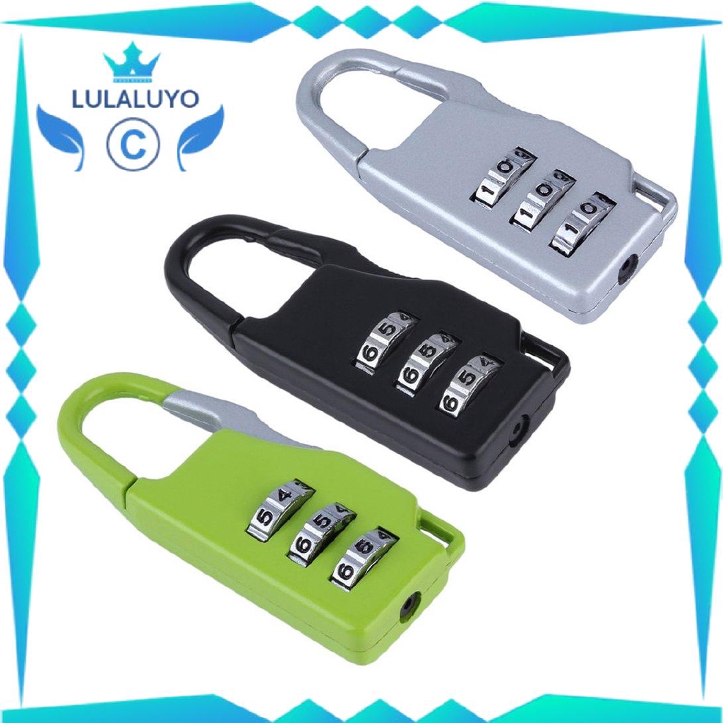 Ổ Khóa Hành Lí 3 Số Tiện Lợi