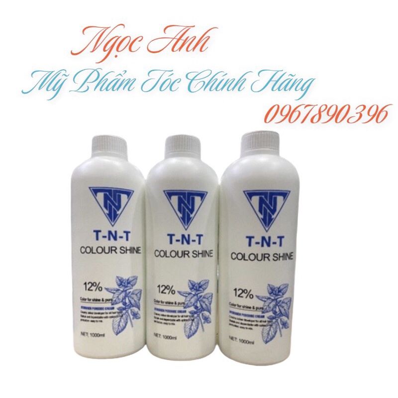 Oxy Dung Dịch Trợ nhuộm TNT 1000ml Đặc Thơm Ko Sót