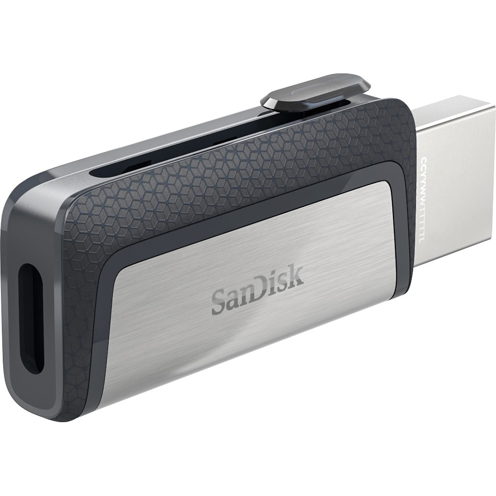 USB OTG Sandisk Ultra Dual Type-C 3.1 128GB 150MB/s (Bạc)