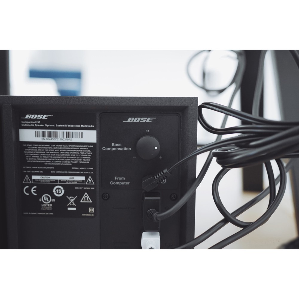 Hệ Thống Loa Máy Tính Bose Companion 50 - Hàng Chính Hãng