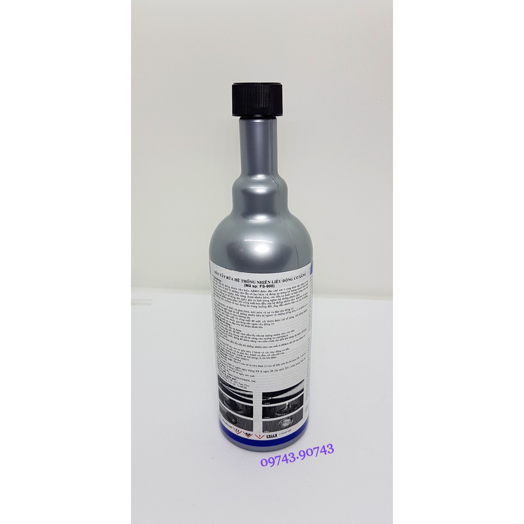 Dung Dịch Súc Béc HTNL Xăng ABRO FUEL SYSTEM CLEANER 473ml