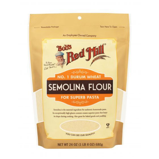 Bột Lúa Mì Cứng Semolina Bob’s Red Mill 680g