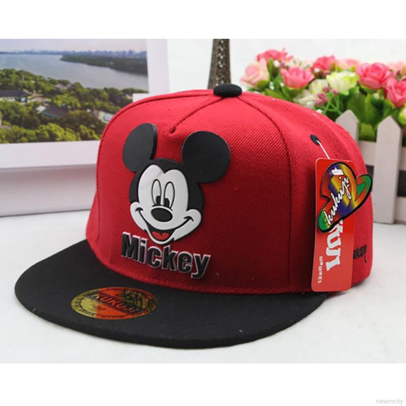 Nón bóng chày hình chuột Mickey cho bé