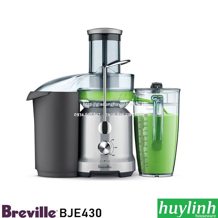 [Mã ELHAMS5 giảm 6% đơn 300K] Máy ép trái cây Breville BJE430 - 850W (breville 430)