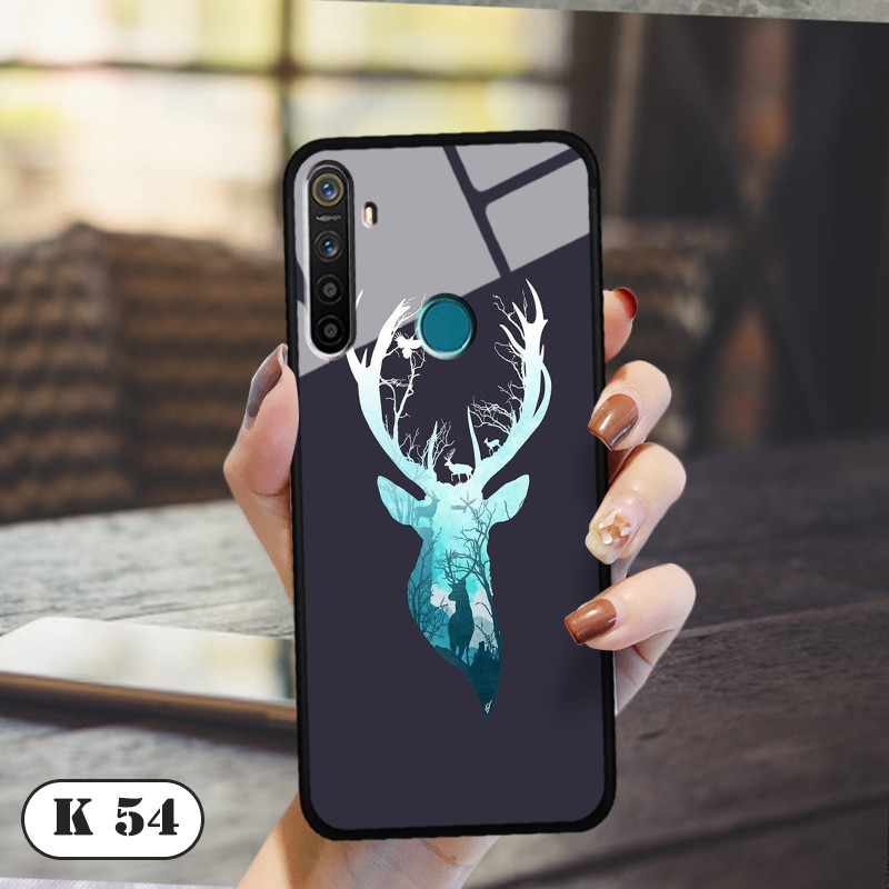 Ốp lưng kính 3D cho Realme 5-5S-5I-6I