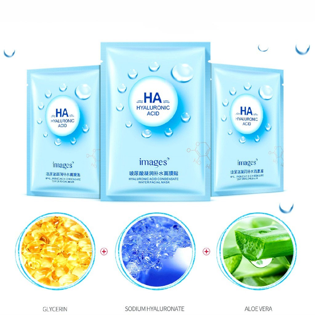 Mặt Nạ Giấy HA Images Dưỡng Trắng Da Mụn Cấp Ẩm | BigBuy360 - bigbuy360.vn