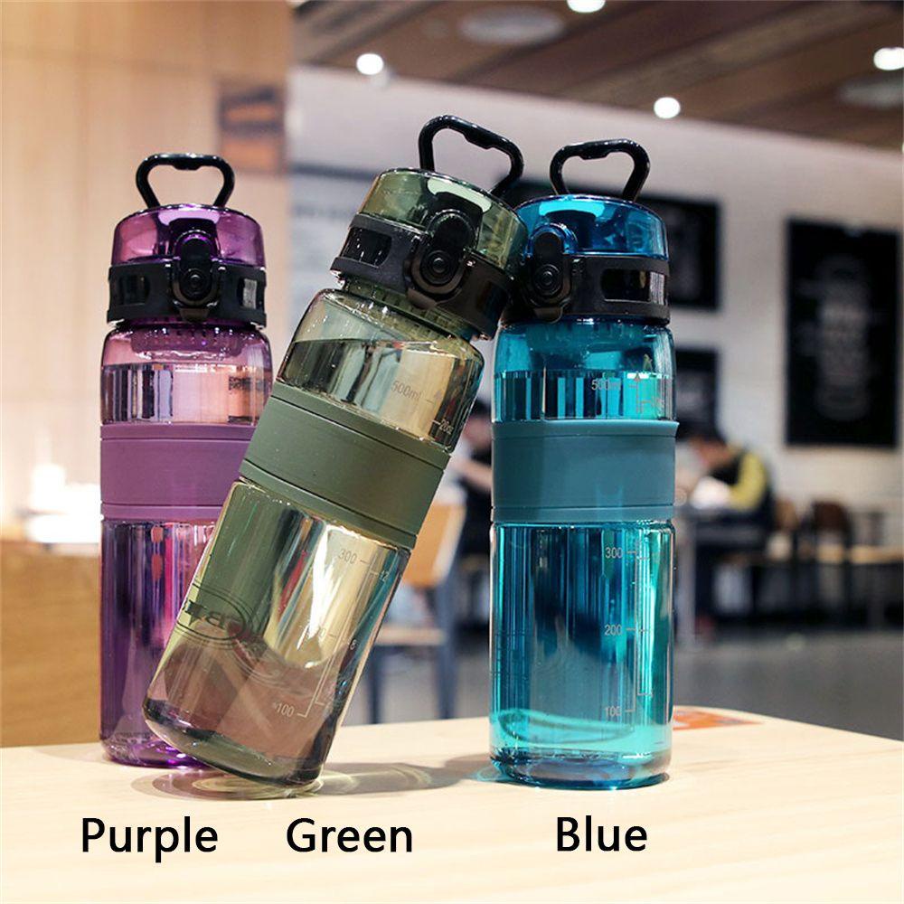 Bình Nước Thể Thao Bằng Nhựa Dung Tích Lớn 500ML