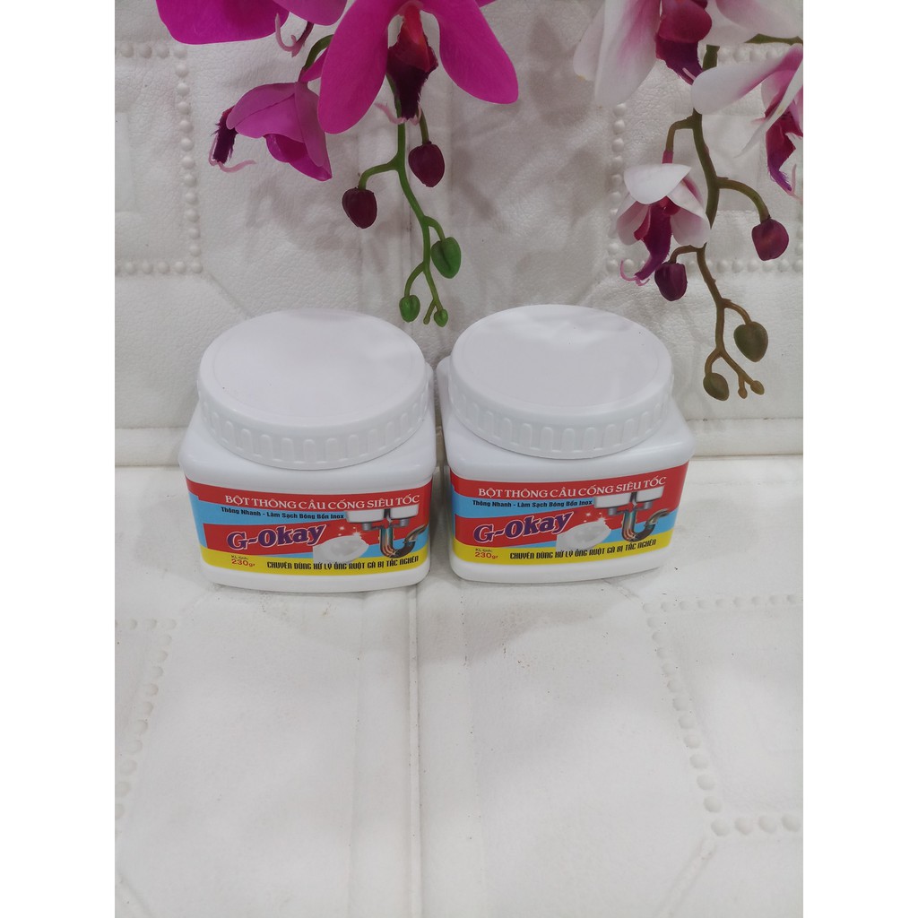 [FREESHIP CÓ ẢNH THÂT] XỬ LÝ TẮC TẮC TRIỆT ĐỂ BỘT THÔNG CẦU THÔNG CỐNG G-OKAY CHUYÊN DÙNG CHO ỐNG RUỘT GÀ