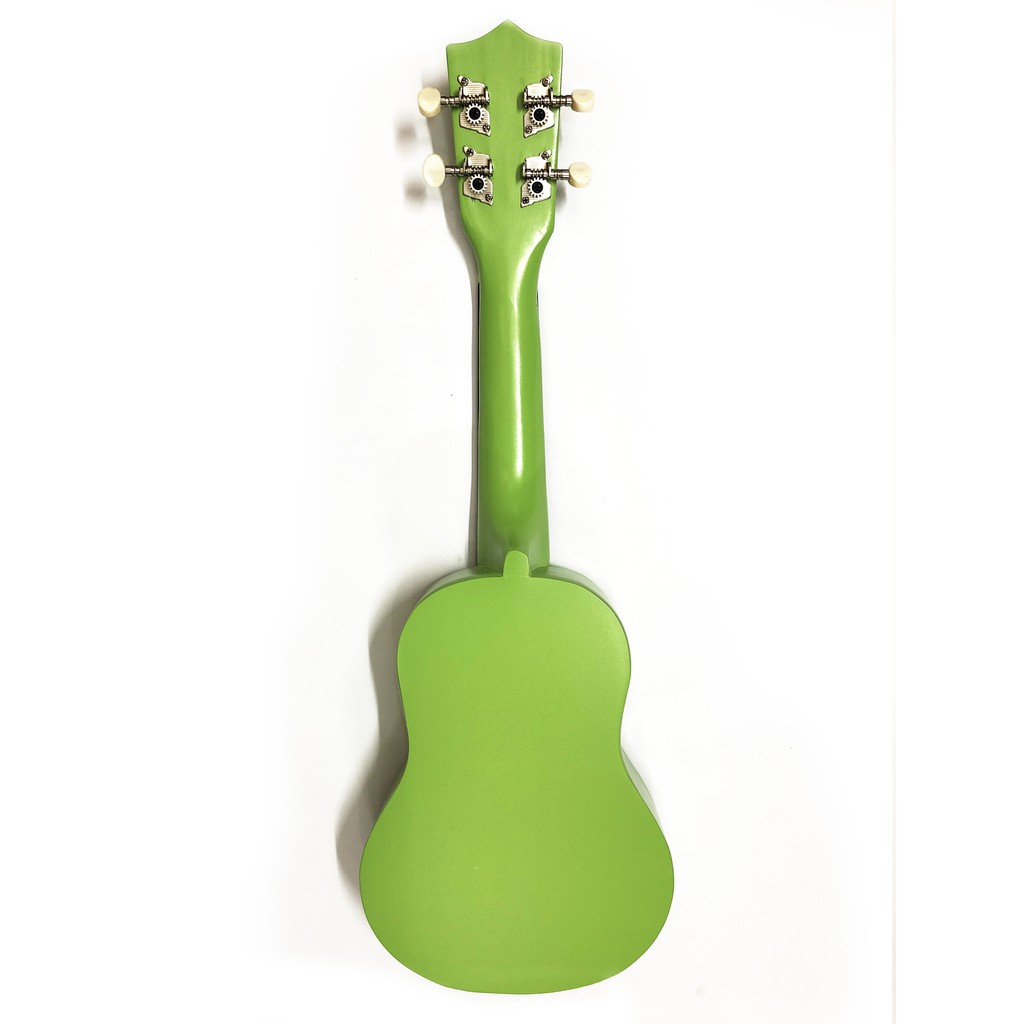 [GIAO NHANH 2H] Đàn Ukulele Gỗ Xanh Lá Mạ WOIM Soprano Size 21inch 53cm (Mua 1 Tặng 5)