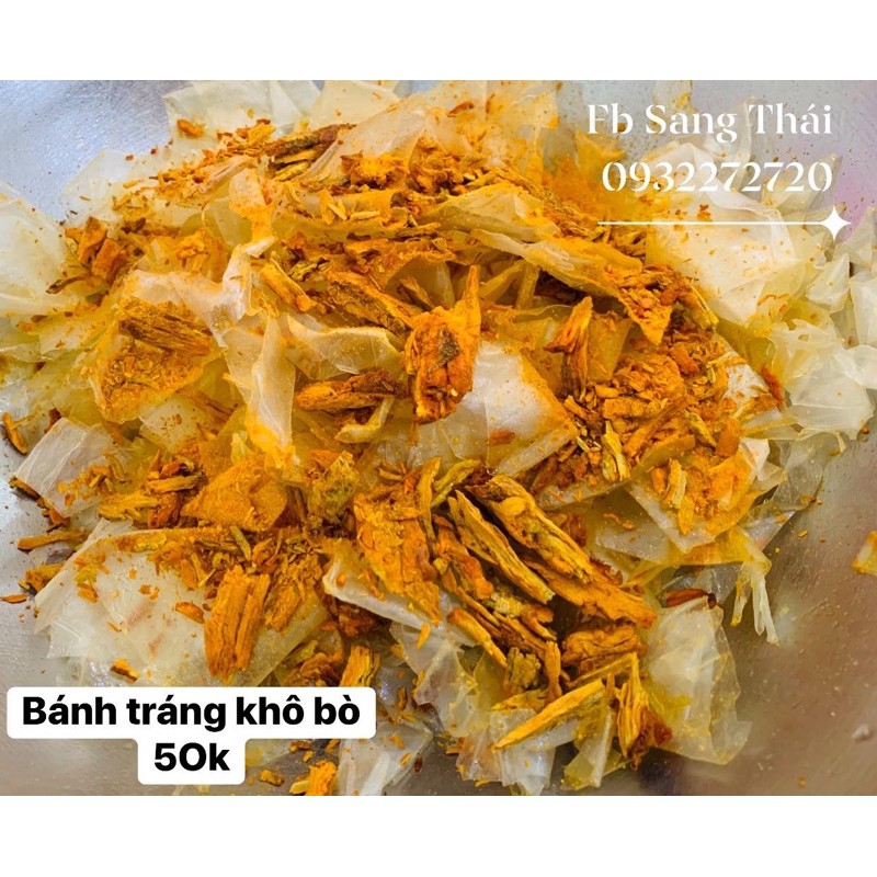 BÁNH TRÁNG KHÔ BÒ